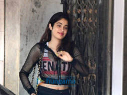 Photos: Janhvi Kapoor and Sara Ali Khan spotted at the Pilates gym