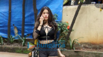 Photos: Janhvi Kapoor and Ishaan Khatter spotted at the gym