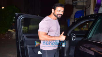 Photos: John Abraham spotted in Bandra