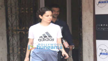 Photos: Kangana Ranaut, Janhvi Kapoor and Namrata Purohit spotted at the Pilates gym