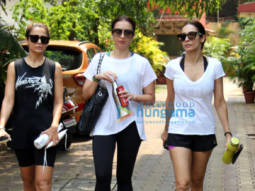 Photos: Malaika Arora, Seema Khan, Amrita Arora snapped post yoga session