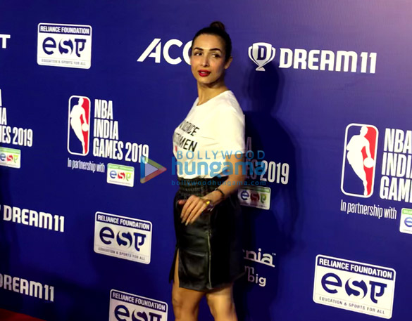 photos malaika arora sonam kapoor ahuja and others grace the red carpet of nba india games 2019 6