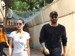 Photos: Malaika Arora and Arjun Kapoor spotted at a clinic in Juhu