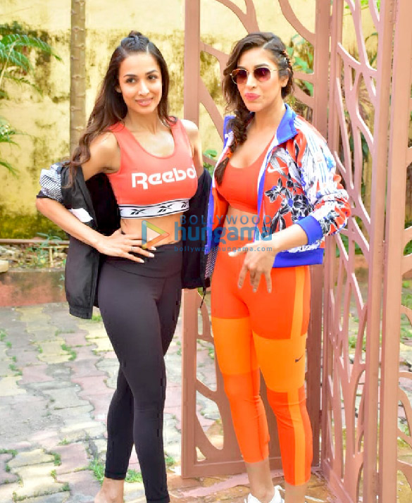 photos malaika arora and sophie choudry snapped at diva yoga studio in bandra 1