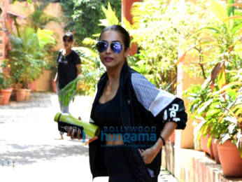 Photos: Malaika Arora snapped at Diva Yoga Studio in Bandra
