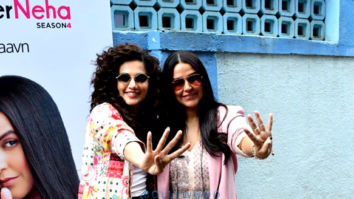 Photos: Neha Dhupia spotted with Taapsee Pannu after the shoot of No Filter Neha – Season 4