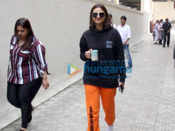 Photos: Parineeti Chopra spotted at the Dharma office in Bandra