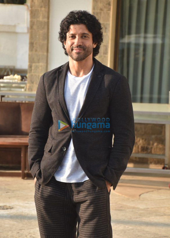 photos priyanka chopra jonas rohit saraf and farhan akhtar snapped promoting their film the sky is pink 2