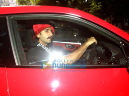 Photos: Ranveer Singh snapped driving his new Lamborghini Urus