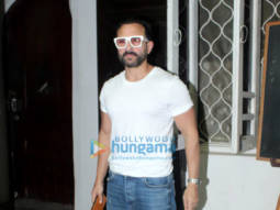 Photos: Saif Ali Khan spotted at Krome studios in Bandra