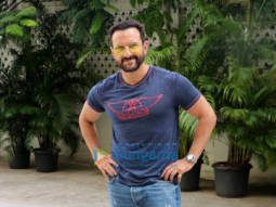 Photos: Saif Ali Khan spotted during the promotions of Laal Kaptaan
