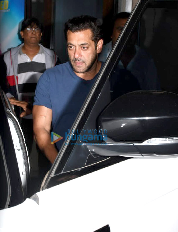 photos salman khan spotted at sohail khans office in bandra 2