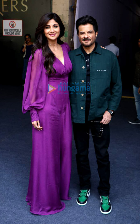 photos shilpa shetty anil kapoor and farah khan spotted at filmistan studio 1
