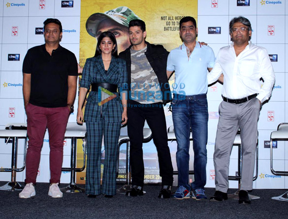 photos sooraj pancholi and megha akash grace the trailer launch of satellite shankar 5