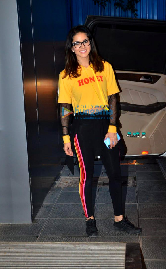 Photos: Sunny Leone spotted at play school in Juhu Photos: Sunny Leone spotted at play school in Juhu
