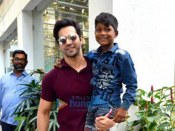 Photos Varun Dhawan and Ananya Panday snapped at a dubbing studio in Juhu