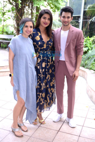 Photos: Priyanka Chopra Jonas, Rohit Saraf & Shonali Bose promote The Sky Is Pink in Delhi