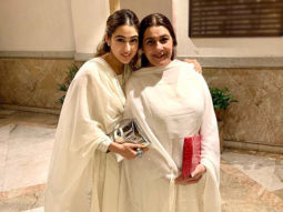 Sara Ali Khan and Amrita Singh look ethereal as they twin in their all-white ethnic outfits for a Diwali bash