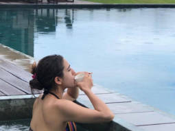 Sara Ali Khan chills in the pool during her Sri Lanka vacation