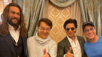 Shah Rukh Khan shares a frame with Jason Momoa, Jackie Chan, and Jean-Claude Van Damme in Saudi Arabia
