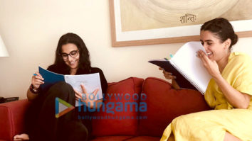 On The Sets From The Movie Shakuntala Devi