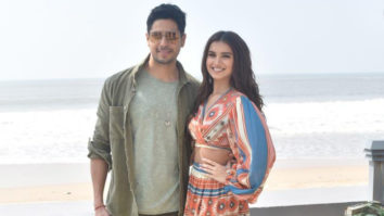 Sidharth Malhotra and Tara Sutaria snapped promoting their film Marjaavaan