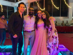 Varun Dhawan and Shraddha Kapoor join Street Dancer 3D director Remo D’souza and wife Lizelle as they renew their wedding vows