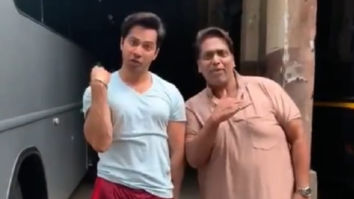 Varun Dhawan takes up Akshay Kumar’s Bala Challenge with choreographer Ganesh Acharya