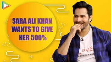 Varun Dhawan:“Sara Ali Khan is very NAUGHTY, Acting karke she keeps telling my dad ki…”| Coolie No.1