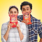 Alia Bhatt and Ranbir Kapoor ‘smile right back at you’ in this still from their upcoming TV commercial