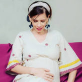 Kalki Koechli is learning to play lullabies as part of 'mummy prep', see photo