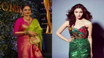 Watch: Rekha imitates Alia Bhatt’s popular dialogue from the film Gully Boy