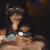 Shilpa Shetty teaches son Viaan the tricks of “breathing right” underwater