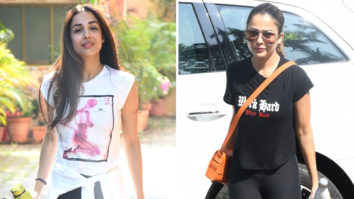 Malaika Arora and Amrita Arora spotted at the gym