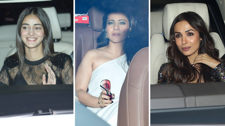 Ananya Panday, Kajol, Karisma Kapoor and others attend Karan Johar’s house party