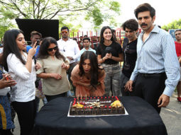 Behind the Scenes: Here’s how the cast of Pati Patni Aur Woh celebrated Bhumi Pednekar’s birthday