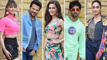 Cast of Pagalpanti promote the film
