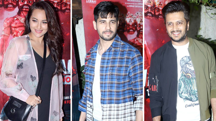 Celebs grace the special screening of Marjaavaan