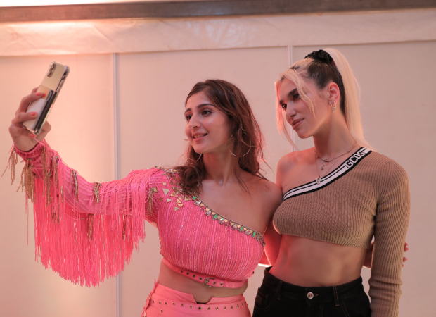  Dhvani Bhanushali shares stage with global icons Katy Perry and Dua Lipa!