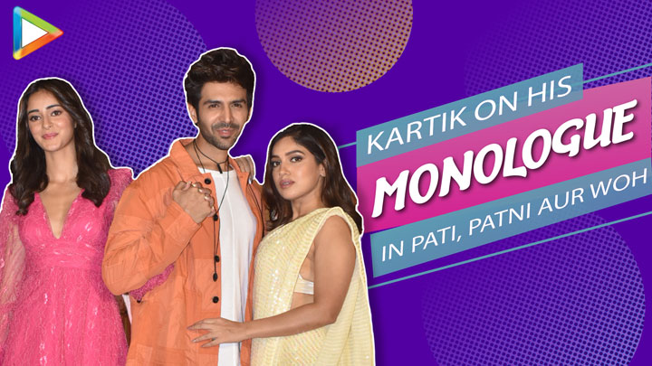 Does Kartik Aaryan have a long monologue in Pati, Patni Aur Woh? He responds | Ananya | Bhumi