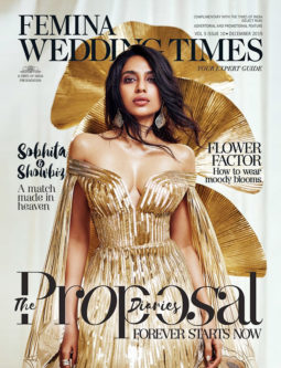Sobhita Dhulipala On The Covers Of Femina Wedding Times