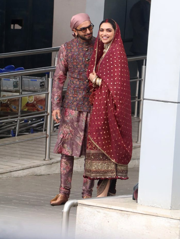 Happy Anniversary DeepVeer Deepika Padukone and Ranveee Singh look regal in stunning Sabyasachi outfits 