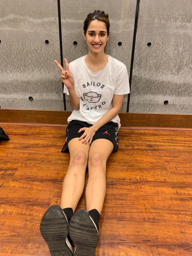 Here's why Disha Patani has sore knees while shooting for Salman Khan starrer Radhe Here's why Disha Patani has sore knees while shooting for Salman Khan starrer Radhe