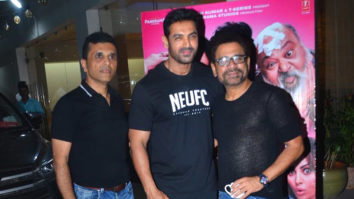 John Abraham, Anand Pandit and Anees Bazmee grace the special screening of Pagalpanti
