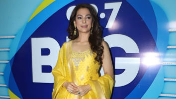 Juhi Chawla snapped at the 92.7 Big FM office