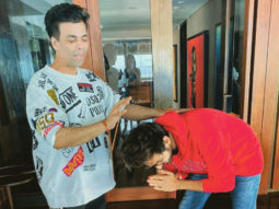 Kartik Aaryan takes Karan Johar’s ‘ashirwaad’ as he heads to Chandigarh for Dostana 2