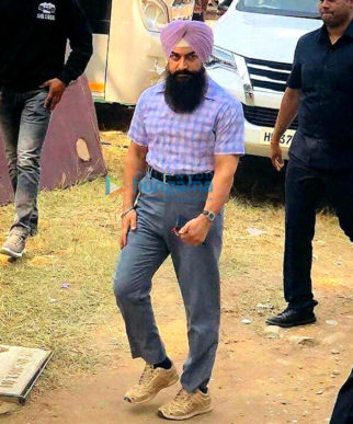 On The Sets Of The Movie Laal Singh Chaddha