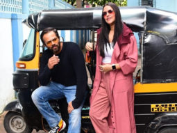 Neha Dhupia & Rohit Shetty spotted recording No Filter Neha Season 4