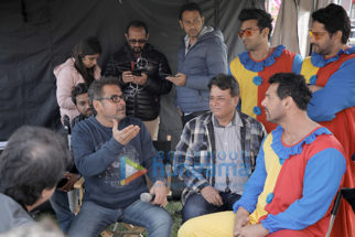 On The Sets From The Movie Pagalpanti