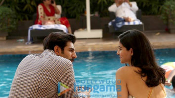 On The Sets Of The Movie Pati Patni Aur Woh